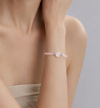 Mother of Pearl Crystal Bead Bracelet