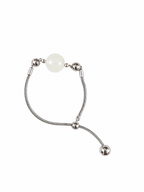 White Jade Mood Calendar Bracelet