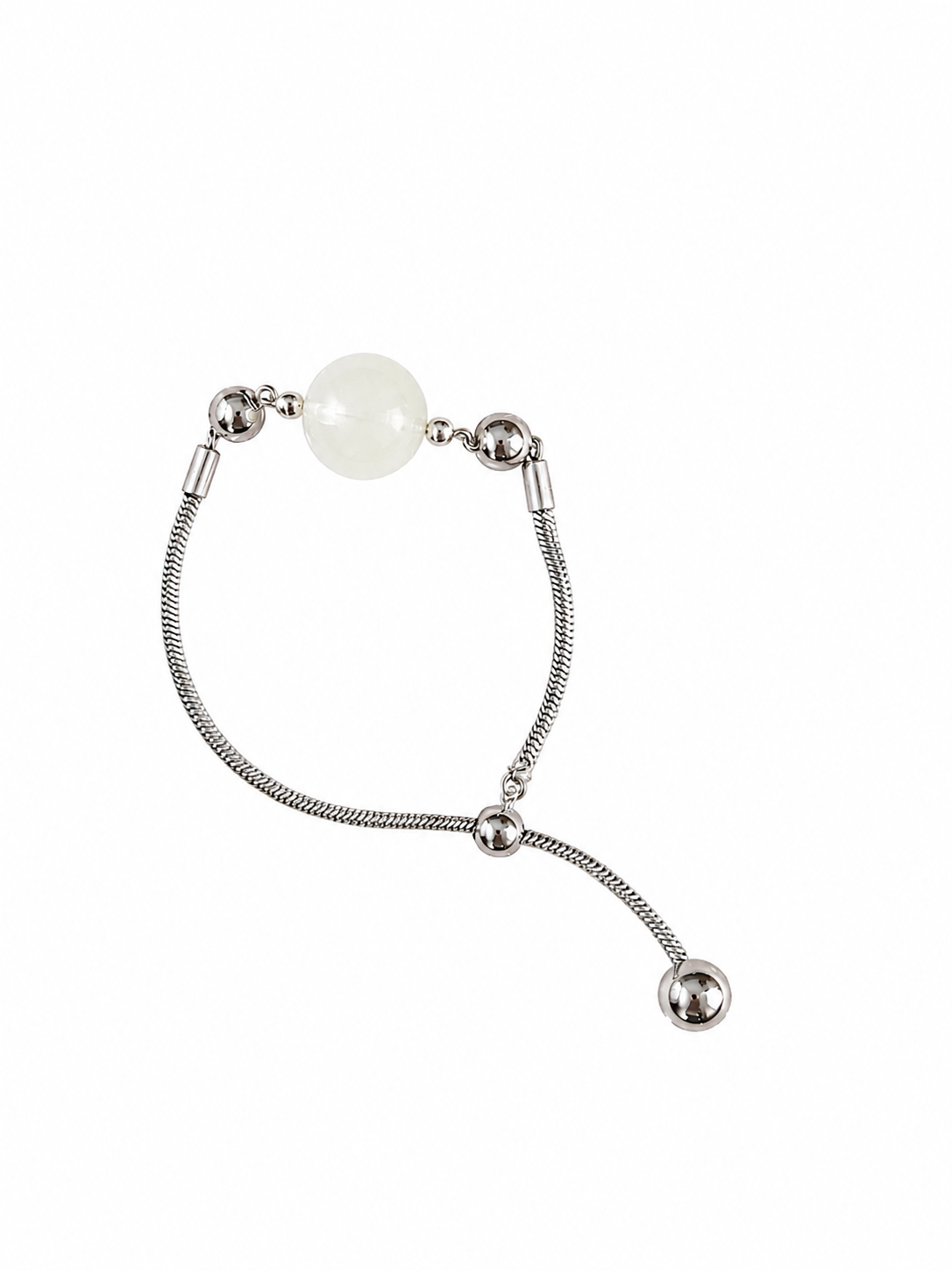 White Jade Mood Calendar Bracelet