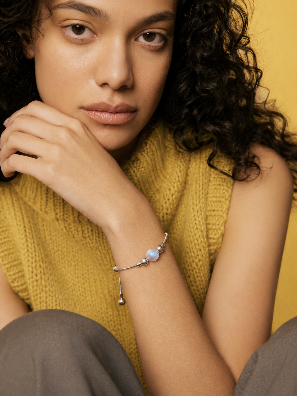 Moonstone Mood Calendar Bracelet