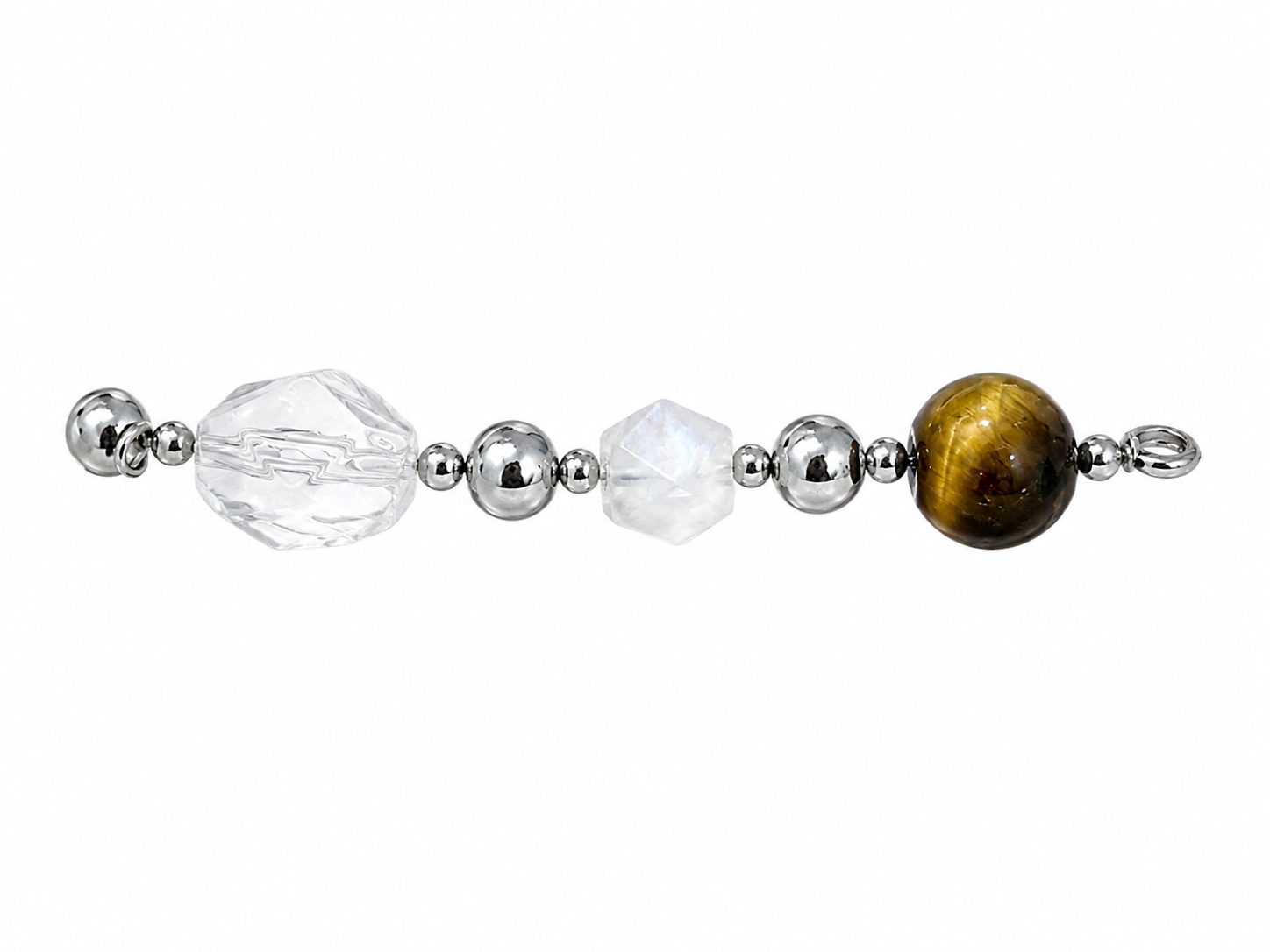 Clear Crystal Irregular Charm styling idea 4